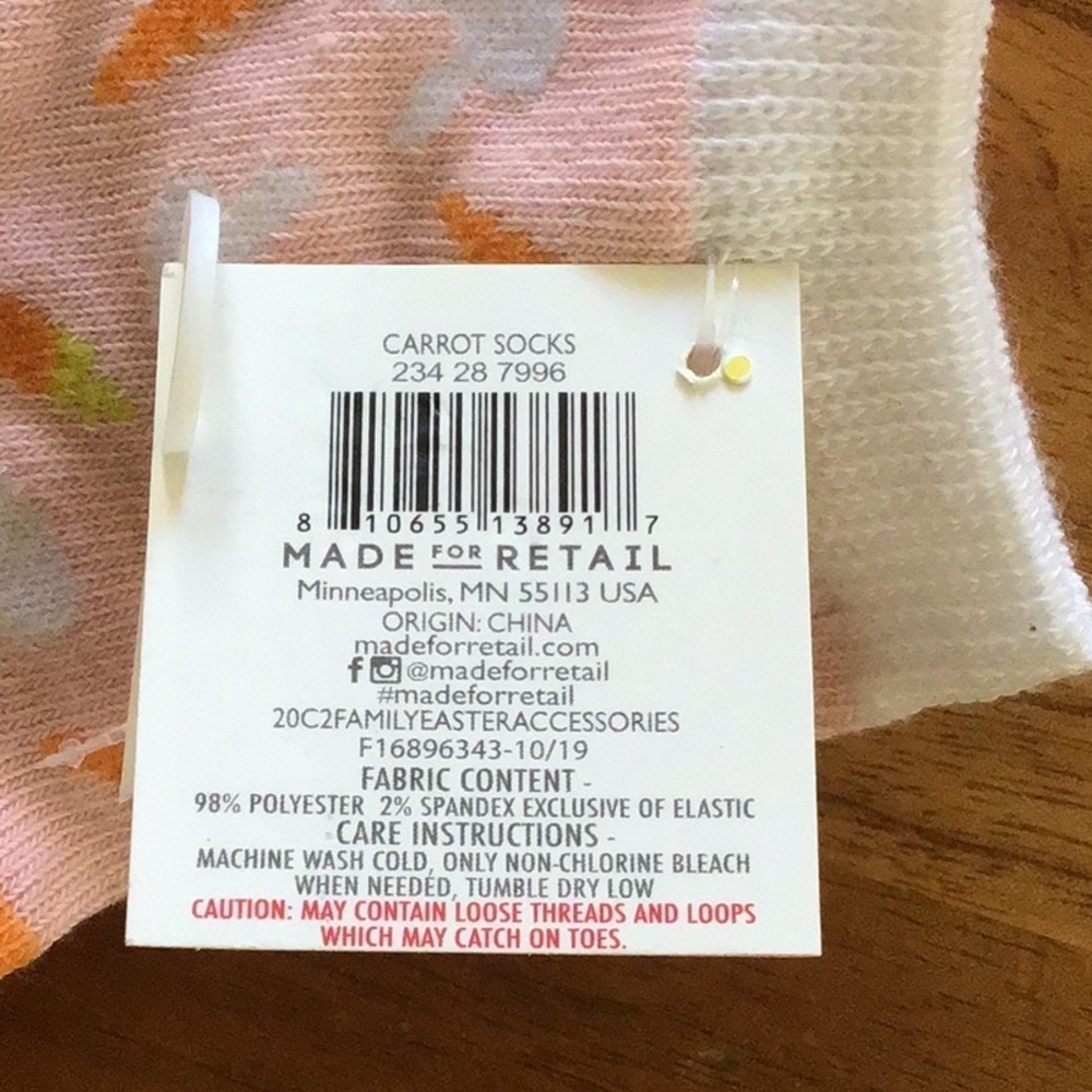 Vibrant Colorful Easter Spring Socks Trio - NWT - Picture 6 of 8
